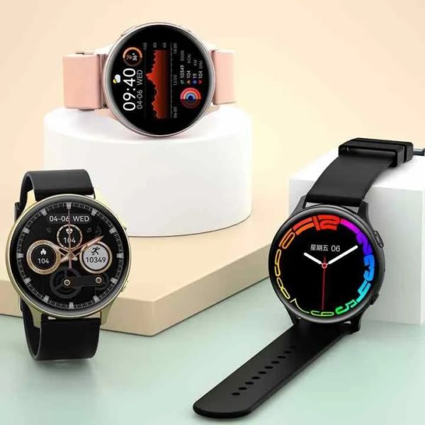 Latest Temperature Bluetooth calling Smartwatch MX15 Black - Image 5