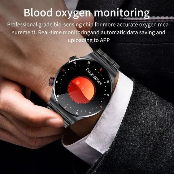 LIGE New Bluetooth Calling, ECG, PPC, AMOLED Multifunctional Smartwatch 2024 (BW0382) - Image 4