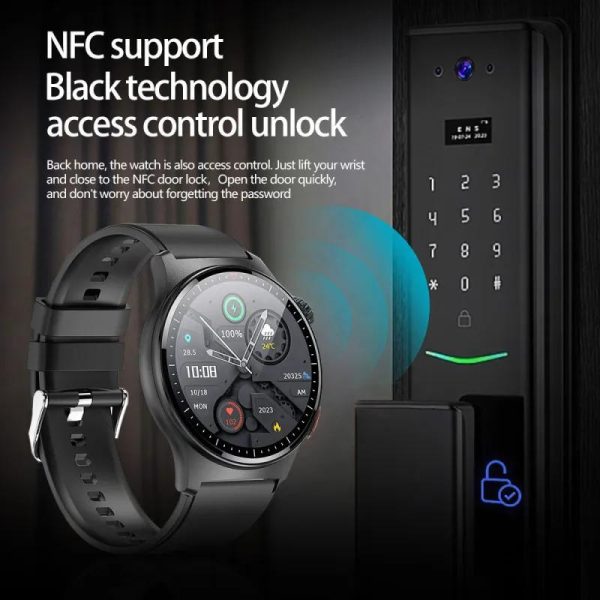 ECG+PGG+NFC+GPS Bluetooth Calling Multifunctional Smart Watch - Belt - Image 2