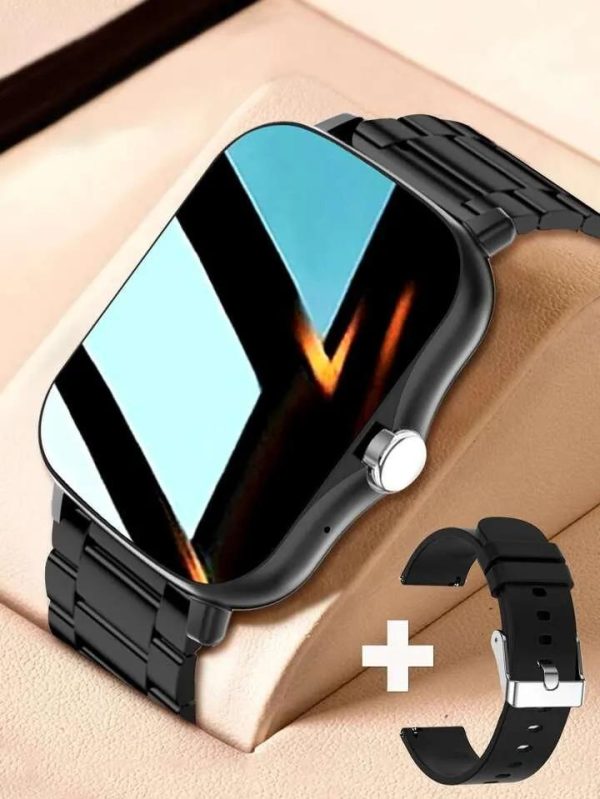 LIGE Full Touch Bluetooth Calling Multifunctional Smartwatch GT20 V2.0 Black - Image 2