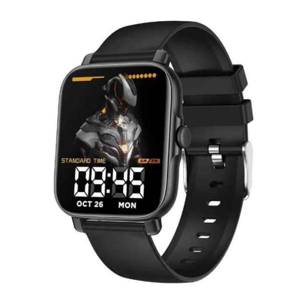 LIGE New 1.7″ Bluetooth Calling Multifunctional Smartwatch (GT30 - Black) - Image 2