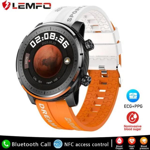 LEMFO LEM QW66 Sports Carbon Fiber Smartwatch