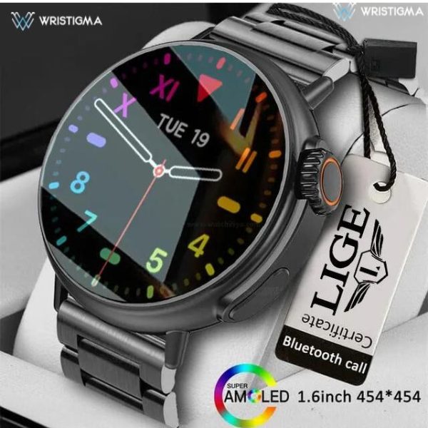 Ultra AMOLED Always on display ECG/PPG/NFC Smartwatch BW06 - Image 3